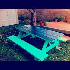 Painted Picnic Tables Kids Picnic Table