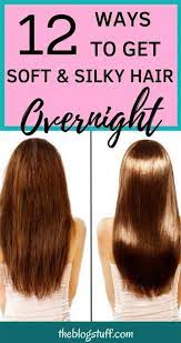 A great, and inexpensive hair treatment to try at home is actually coconut oil. 9 Home Remedies For Softer Hair 15 Silky Hair Tips