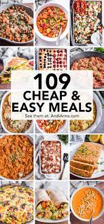 109 easy meal ideas andi anne
