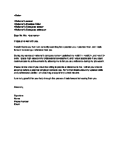 Sample Recommendation Letters For Employment       Documents in Word Mantelligence Recommendation Letter  letter of recommendation  reference letter  letter  of reference  reference letter