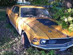 Offroad legends mustang barn find / offroad outlaws hidden car location! Barn Find Complete Mustang Mach 1 Left Underneath A Tree Fordmuscle