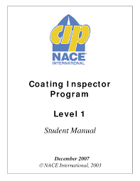 Pdf Coating Inspector Program Level 1 Student Manual
