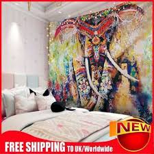 Elephant Tapestry Wall Hanging Rugs