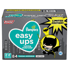 Pampers Easy Ups Justice League Boys Training Underwear Size 5 3t 4t 84 Count Walmart Com