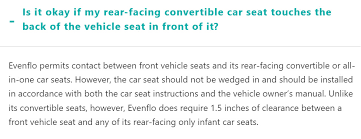 Mythbusting A Rear Facing Car Seat Is