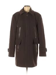 Details About Nwt Mackage Women Brown Wool Coat 42 Italian