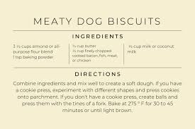 healthy homemade dog treat recipes