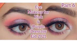 eye makeup for eid 2021 on pink or