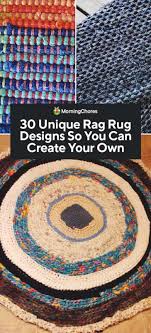 30 unique diy rag rug designs so you