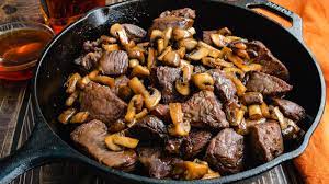 for best results pan sear steak tips