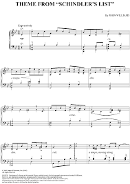 Touch device users can explore by touch or with swipe gestures. Theme From Schindler S List Violin Sheet Music Sheet Music Piano Sheet Music
