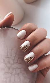 Snow, clouds, birds, hills, what do they have in common however the perfectly chilly white color? Stylish Nail Art Designs That Pretty From Every Angle White Nails With Foil