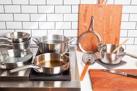 how to clean stainless steel pans l