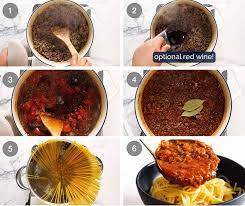How To Make Spaghetti Bolognese From Scratch gambar png