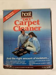 host dry carpet cleaners s for