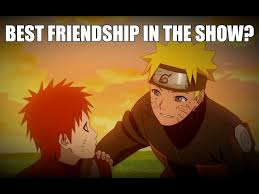 naruto and gaara s friendship was the