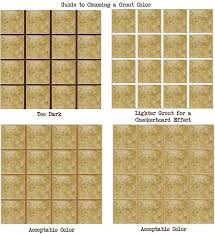 how to choose a grout color grout