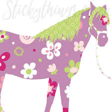 Giant Horse Wall Sticker L And