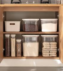 decanting storing pantry dry food