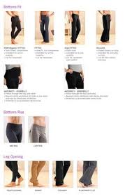 11 Best Sizing Charts For Womens Activewear Images Active
