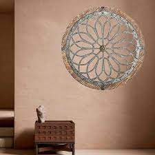 Jual Medallions Metal Round Wall Decor