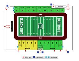 Memorial Field Seating Chart Dartmouth College Athletics