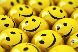 happy yellow smileys stock photo by