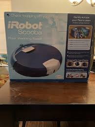 irobot 330 scooba 5800 blue robotic