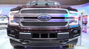 2018 ford f150 platinum exterior and