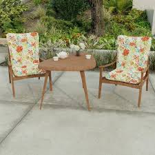 Jordan Manufacturing 38 In L X 21 In W X 3 5 In T Outdoor Wrought Iron Chair Cushion In Valeda Breeze