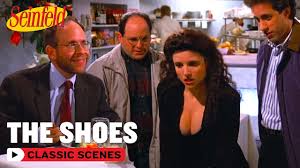 elaine saves the pilot the shoes