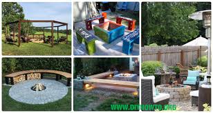 Diy Garden Firepit Patio Projects Free