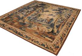 chinese tapestry brown square 7 to 8 ft