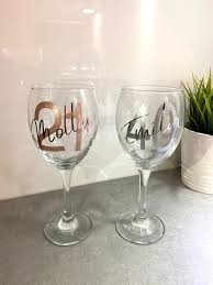 Personalised Wine Glass Gift For Her