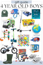 gifts for 4 year old boy