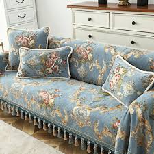 European Tassel Sofa Throw Cover Couch