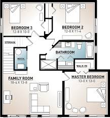 So this way we will have a house with 3 bedrooms and 3. House Plan 76526 Modern Style With 2085 Sq Ft 3 Bed 2 Bath
