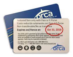How to purchase orca card products online. Orca Lift Reduced Fare Metro Transit King County