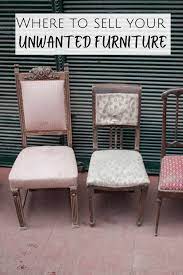 where to sell your unwanted furniture