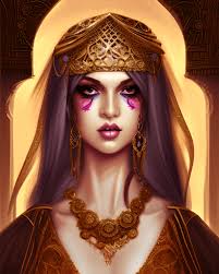 harem arabian princess fantasy khol