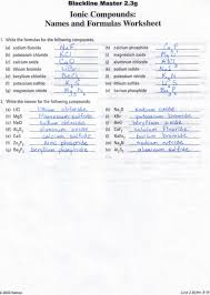 Nomenclature Worksheet 1 Answers The Best Worksheets Image