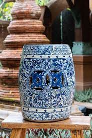 Blue White Ceramic Stand
