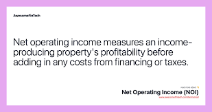 net operating income noi