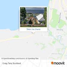 how to get to craig tara in ayr by bus