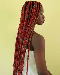 The style can also protect your hair from daily contact with textiles and objects that may cause additional. 13 Ankara Wax Braids Ideas Natural Hair Styles Hair Styles African Hairstyles