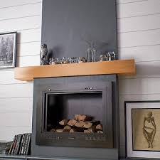 60 Fireplace Mantel Wooden Wall