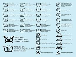 laundry symbols vector art graphics