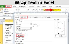 Wrap Text In Excel Using Wrap Text And Format Cells Option