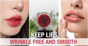 how to keep lips wrinkle free