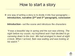 How To Write A Good Introduction Paragraph For A Narrative Essay